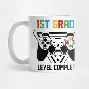 1st Grade Level Complete Gamer Boys Graduation Gifts Mug